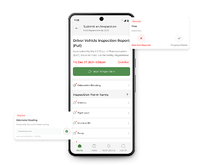 Inspection Mobile Screen